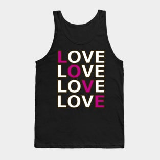 love only, I love you an only unisex Tank Top